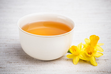 Cup with tea