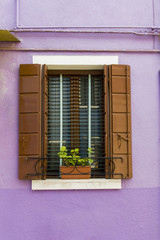 Fototapeta na wymiar Window from Burano