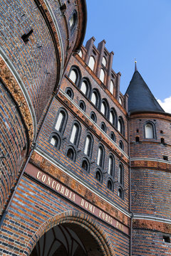 Holstentor in der Hansestadt L&uuml;beck