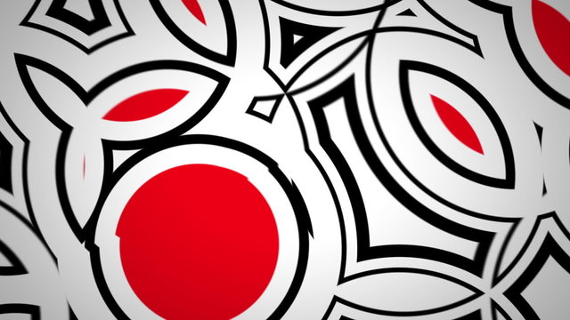 Quox - Abstract Graphical Pattern Video Background Loop