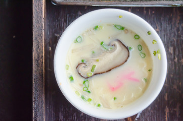 top view of Chinese Steam egg