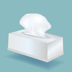 tissue box vector