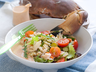 Crab salad