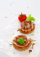 Rolled Bratwurst