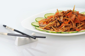 steamed vegetables