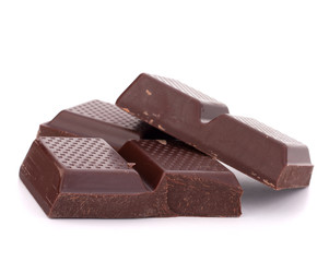 Chocolate bars stack