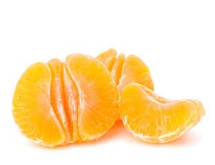 Orange mandarin or tangerine fruit