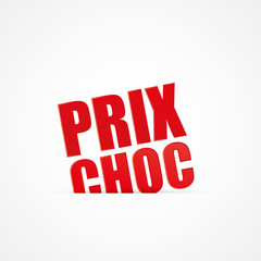 vecteur, prix choc