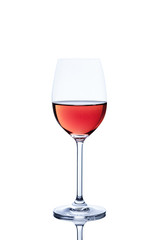 delicious rosé wine still