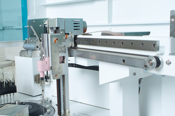 Lab analyzing equipment