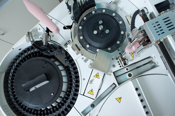 Lab analyzing equipment