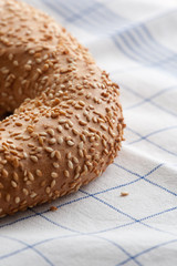 bread with sessame seeds