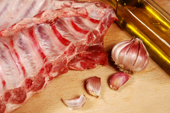 costillar de cerdo