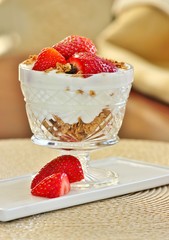 Cup of yogurt