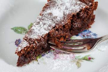 Sckoladenkuchen Close-Up