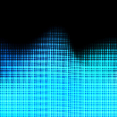 Abstract blue background vector template for poster