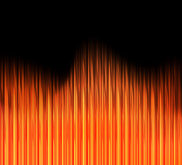 Flame fire vector abstract background template