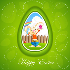 Bunny with Easter Egg