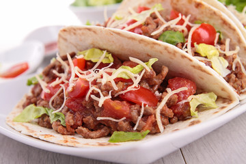 beef taco