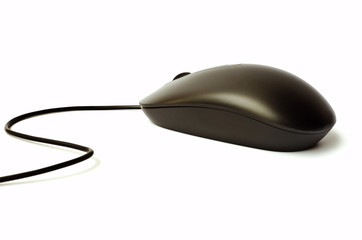 Black Colored Computer Mose
