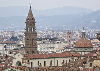Fototapeta na wymiar Dächer von Florenz
