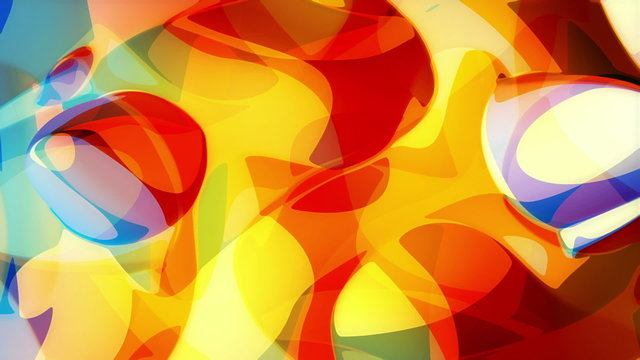 Franz - Colorful Painterly Texture Video Background Loop