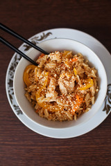 Asian Rice With Chicken