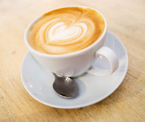 cup of cappuccino