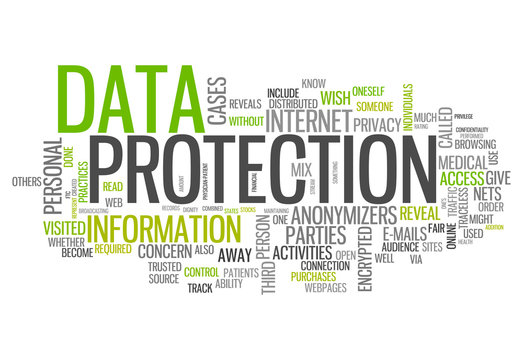 Word Cloud "Data Protection"