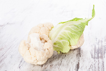 Luxurious cauliflower background.
