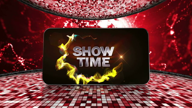 Show Time Text and Disco Room - HD1080