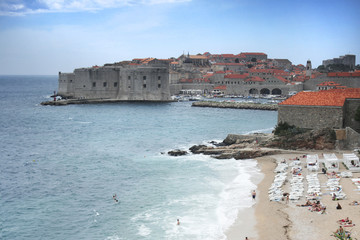 beach dubrovnik