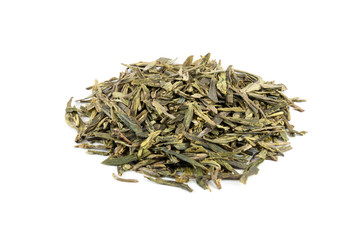 Heap of green tea
