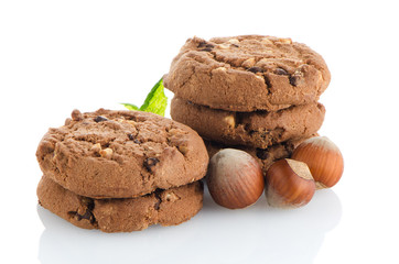 Homemade chocolate cookies