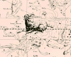 Constellation vintage map © Sergey Kamshylin