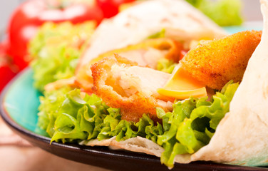Fried chicken
