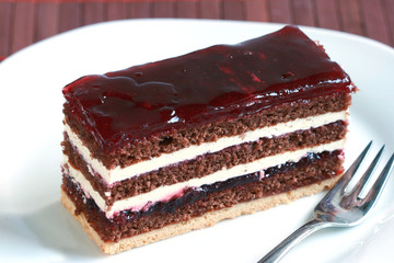 Preiselbeer Schnitte