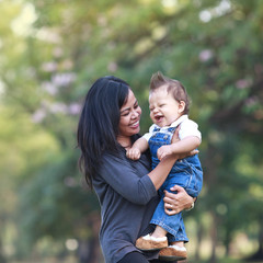 Fototapeta premium Happy Family