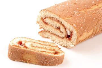 Swiss roll cake