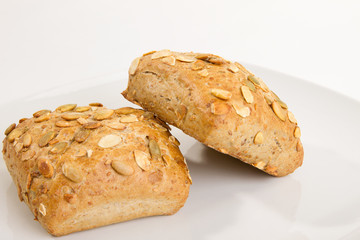 Crusty golden baguettes