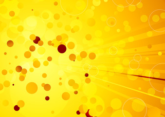 Solar warm summer background