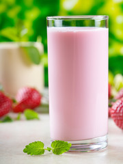 strawberry smoothie
