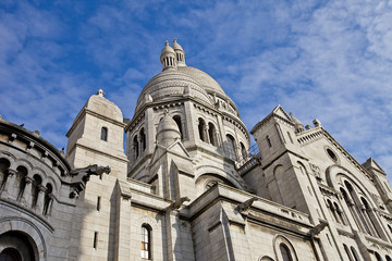 Fototapeta na wymiar Basilica of the Sacred Heart of Paris (1914)