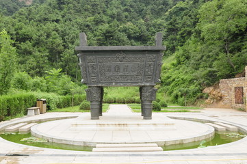Bronze incense burner, China