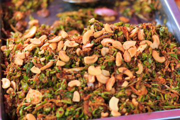 Thai cuisine at the market