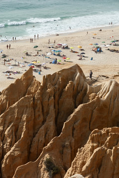 Sandstone cliff