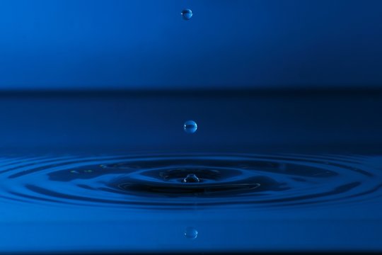 Splash water drop