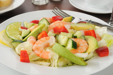 Shrimp and Avocado salad