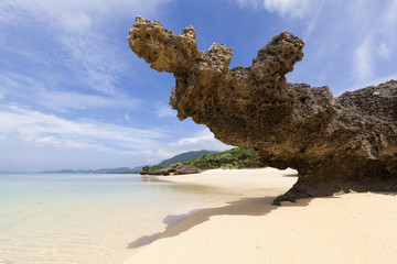 Fototapeta premium Craggy Rock Formation