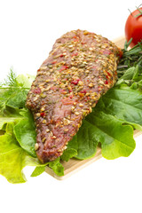 Smoked beef